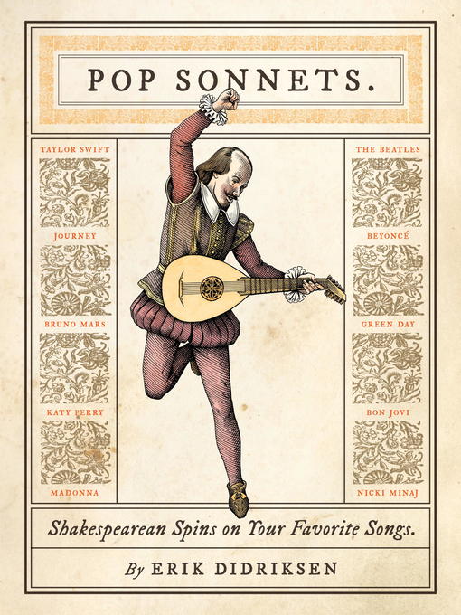 Title details for Pop Sonnets by Erik Didriksen - Wait list